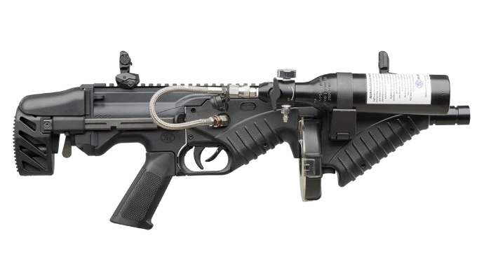 black fn 303 tactical side